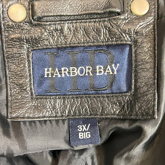 Harbor Bay Black Leather Jacket - Picture 9 of 10